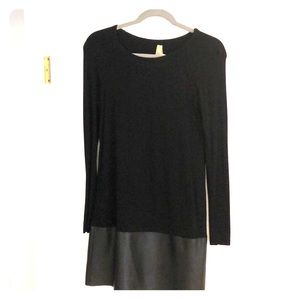 Bailey 44 Little Black Long Sleeved Dress
